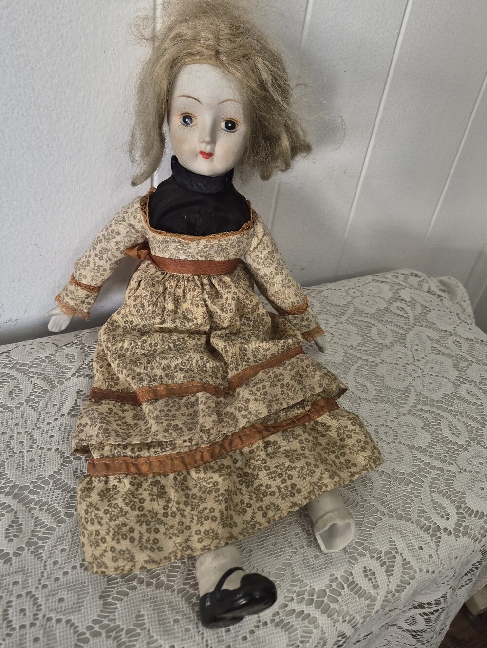 Vintage Porcelain Doll